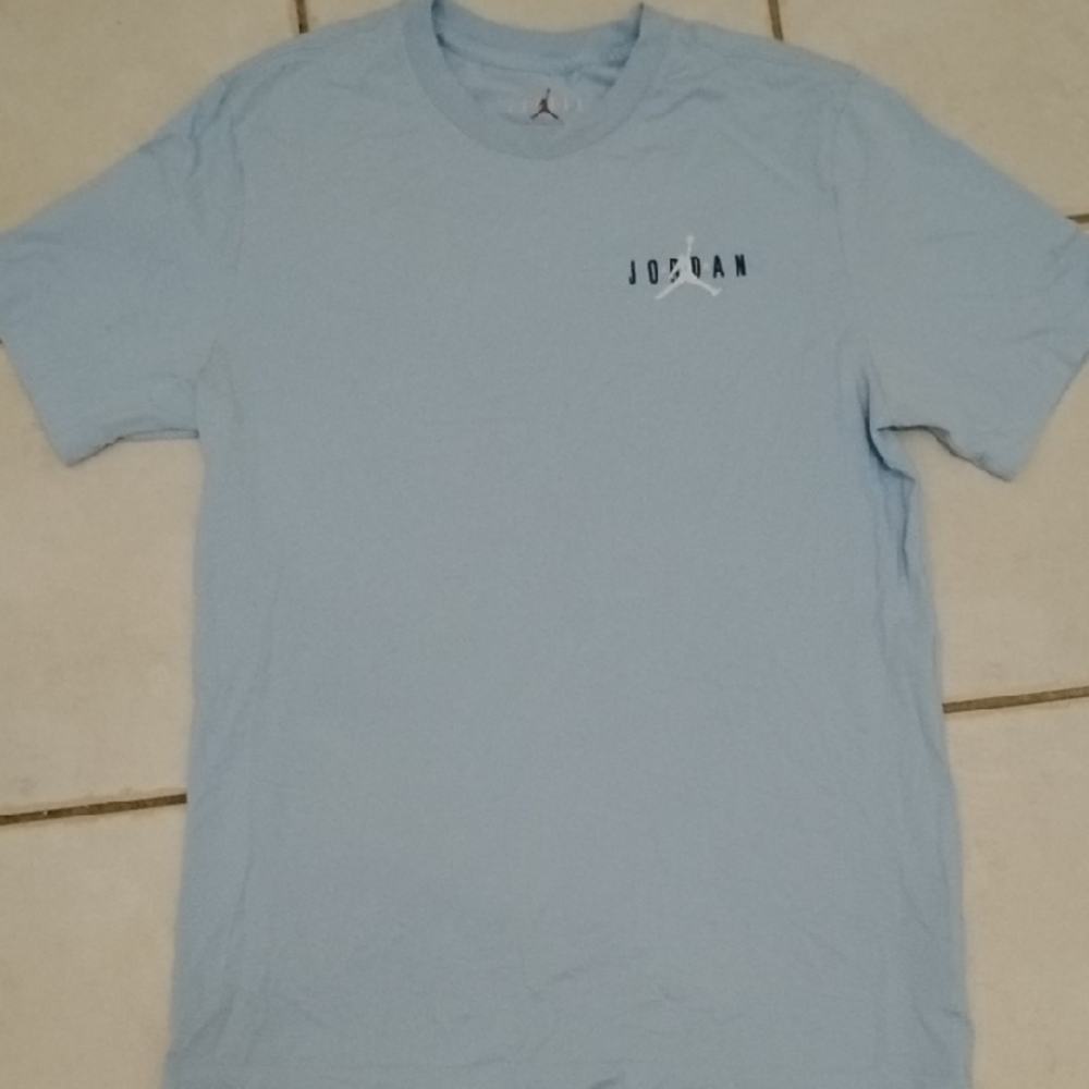 Jordan Men's Sky Blue Short Sleeve Tee